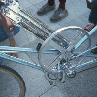 roeifiets detail