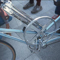 roeifiets detail